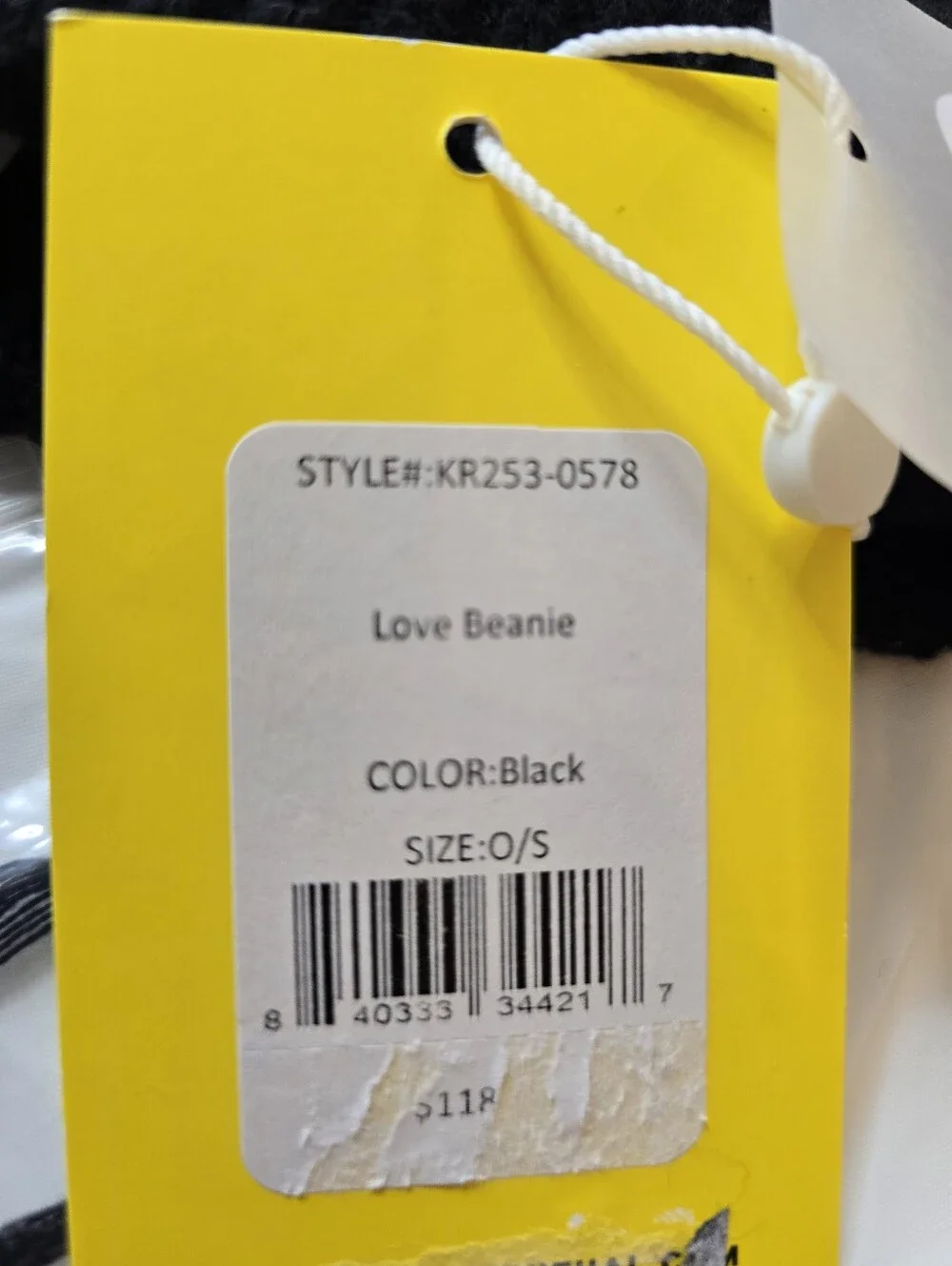 Kerri Rosenthal Love Beanie. Material:95% cotton/5% cashmere. O/S NWT